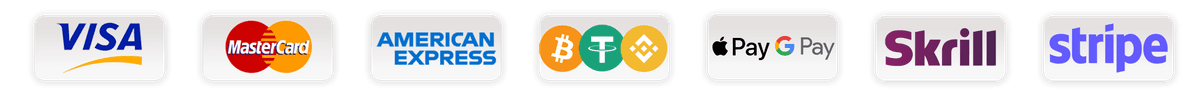 Accepted payment methods